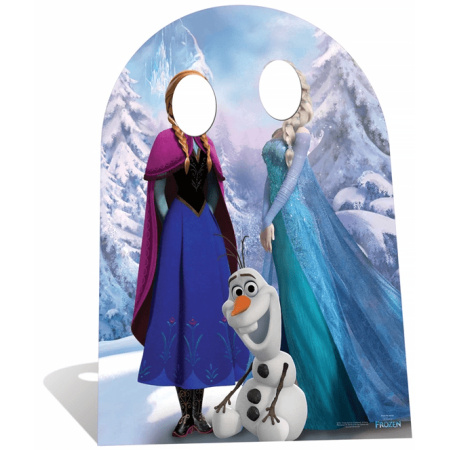 Frozen Stand In Child sized cutout