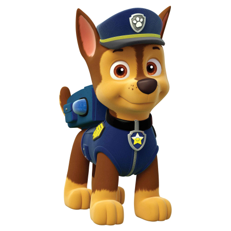 Paw Patrol Chase cardboard cutout party decoration