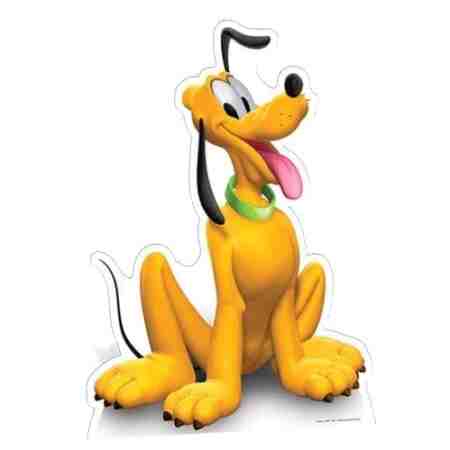 Pluto cardboard cutout