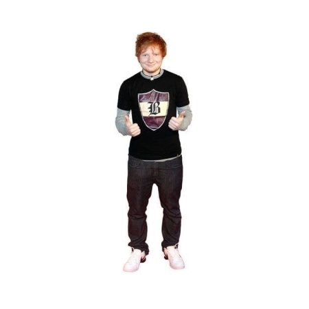 Ed Sheeran cutout